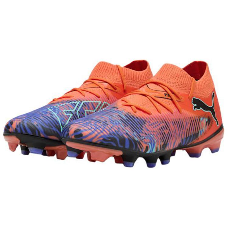 Puma Future Match 8 FG AG Creativity Pack Мужские Кроссовки Оранжевый Оранжевый-Мак Черный 108431-01