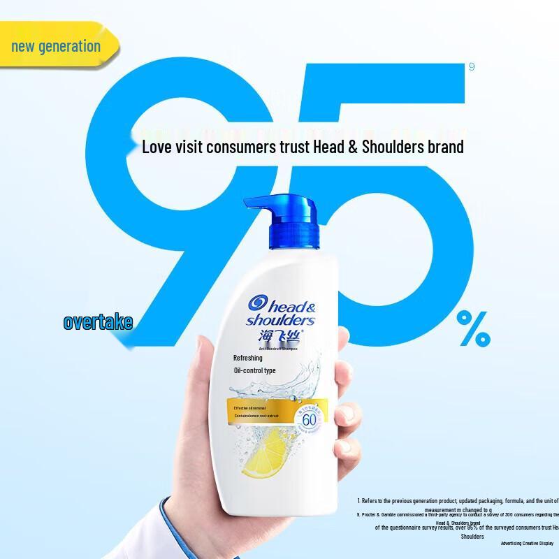 Head & Shoulders Шампунь от перхоти с маслом для контроля жирности и снятия зуда