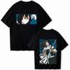 2025 Аниме Клинок Рассекающий Демонов Игуро Обанай Футболки Мужские Женские Летние Повседневные С круглым вырезом Футболки с коротким рукавом Осень и зима нижнее белье