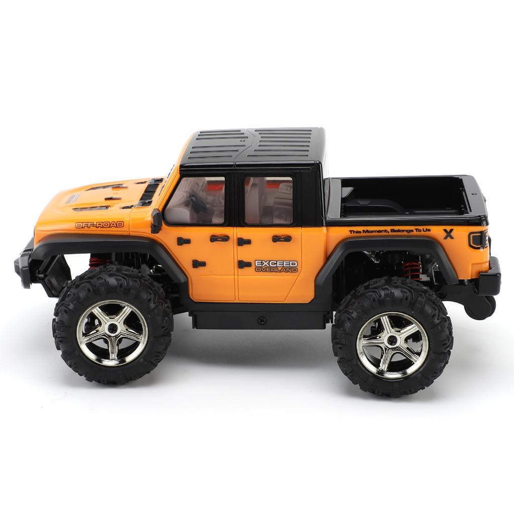 Remote Control Car, 2.4GHz 4WD High Speed 35KPH Crawler Toy, 1:20 Scale Electric Off Road Vehicle with LED Headlights