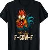 F Caw F Петух Смешная Птица Fcawf Куриный Шептун Fawk Off Футболка