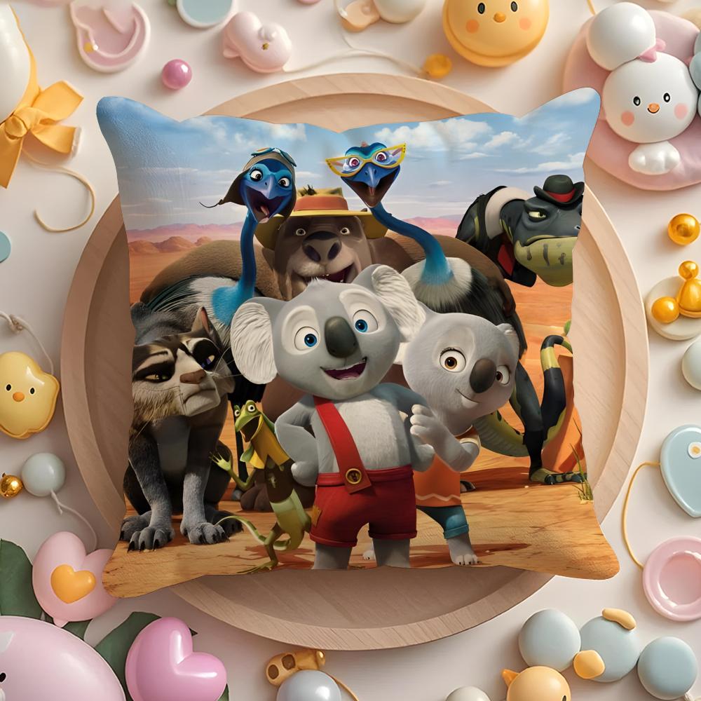 Аниме B-Blinky B-Bill Фильм Чехол на подушку для дома и автомобиля, многоцелевой чехол на подушку - Двусторонний, Мягкий и прочный для повседневного использования