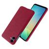 For Samsung Galaxy A06 4G Case Cloth Texture Anti-Scratch Protective PC Phone Cover