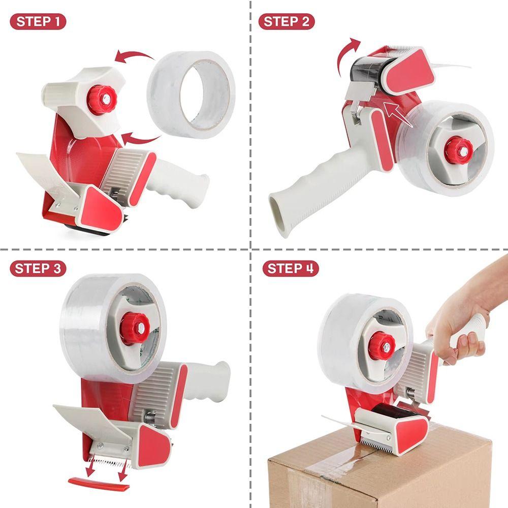 One-handed Operation Packaging Tape Dispenser Capable 5cm Width Packing Machine Tools Office