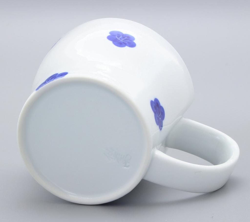 Hasami ware Senemon kiln Koume mug blue 23-171