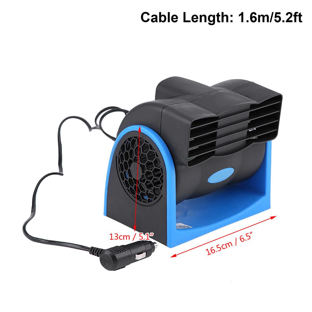 Auto Car Vehicle 12V Electric Fan Adjustable Speed Silent Air Fan Car Air Fan Car Electric Fan Car Fan Car Silent Air Fan