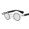 Newest 2024 Trend Punk Round Sun Glasses Small Frame Custom Sunglasses