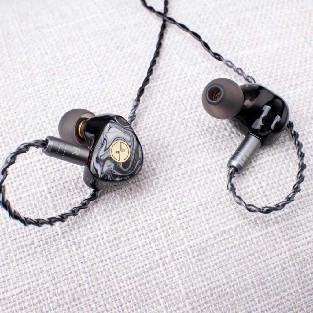 TINHIFI T3 PLUS Direct 10 мм LCP диафрагма проводные наушники съемный 2-контактный OFC кабель HiFi IEMs наушники для аудиофилов музыкантов черный [Официальные продажи]