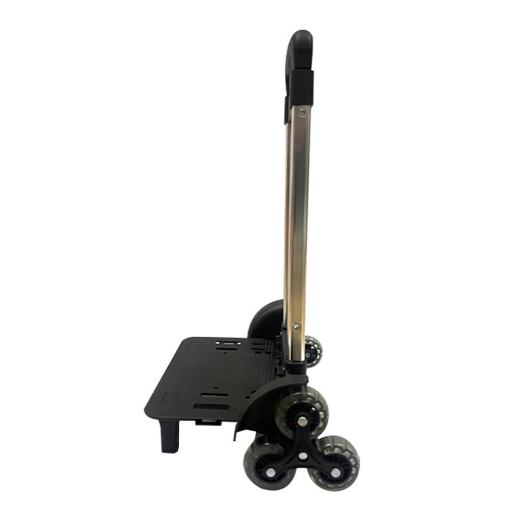 Тележка для рюкзака 6 колес, тележки для багажа на колесиках, складная тележка для багажа из алюминиевого сплава, ручная тележка для школьных сумок, сумки для домашних животных