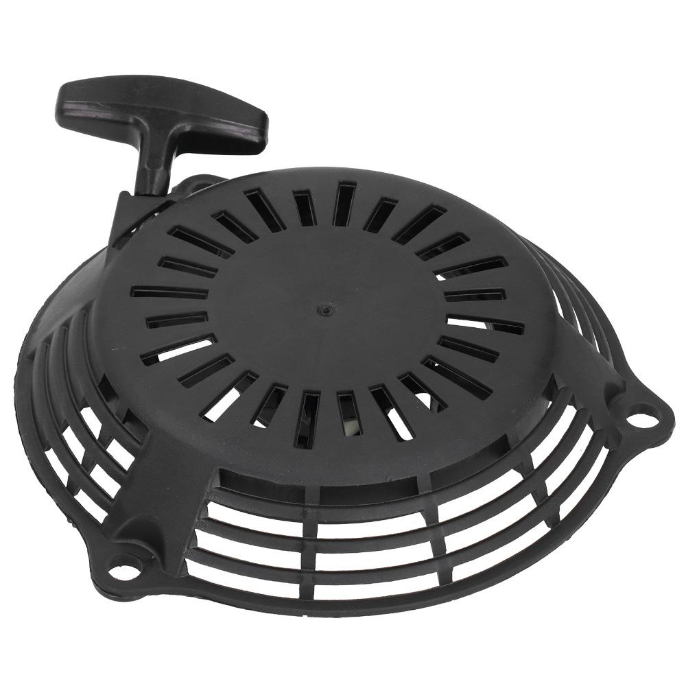 Black Recoil Starter Assembly Replacement Part Lawn Mower Replacement Lawn Mower Engine