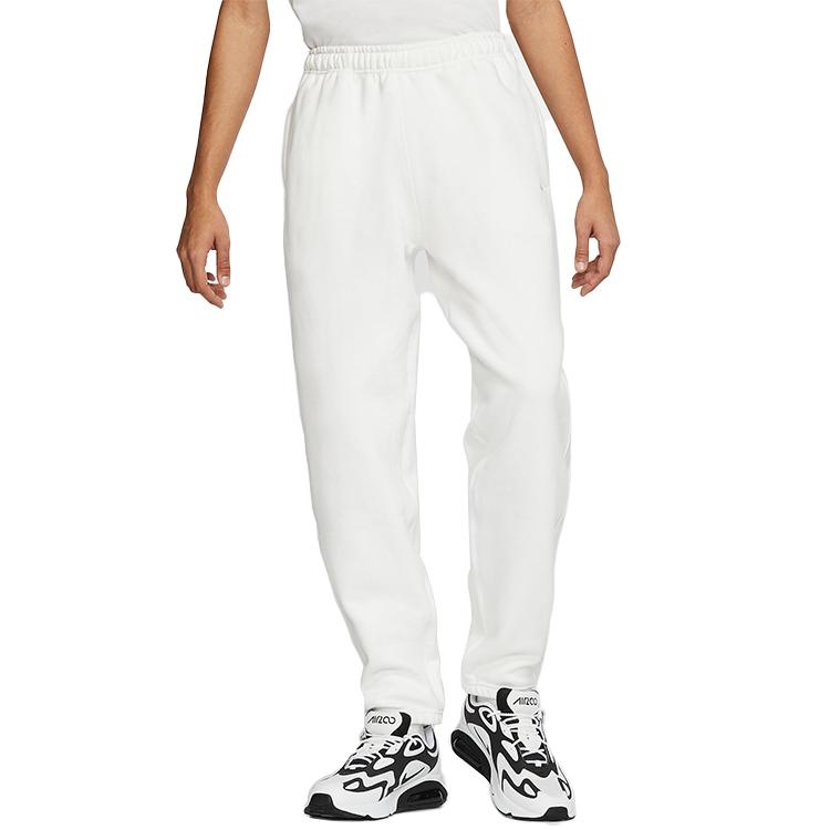 Nike Лабораторные зауженные брюки мужские, белые, CD6394-100