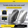 Беспроводная мышь PISEN Bluetooth Dual-Mode 5.0 для Apple Mac, ноутбука, настольного компьютера, совместимая с USB