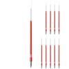 Стержень для шариковой ручки Mitsubishi Pencil uni на масляной основе SXR-80-05 0,5 мм красный набор из 10 штук SXR8005.15