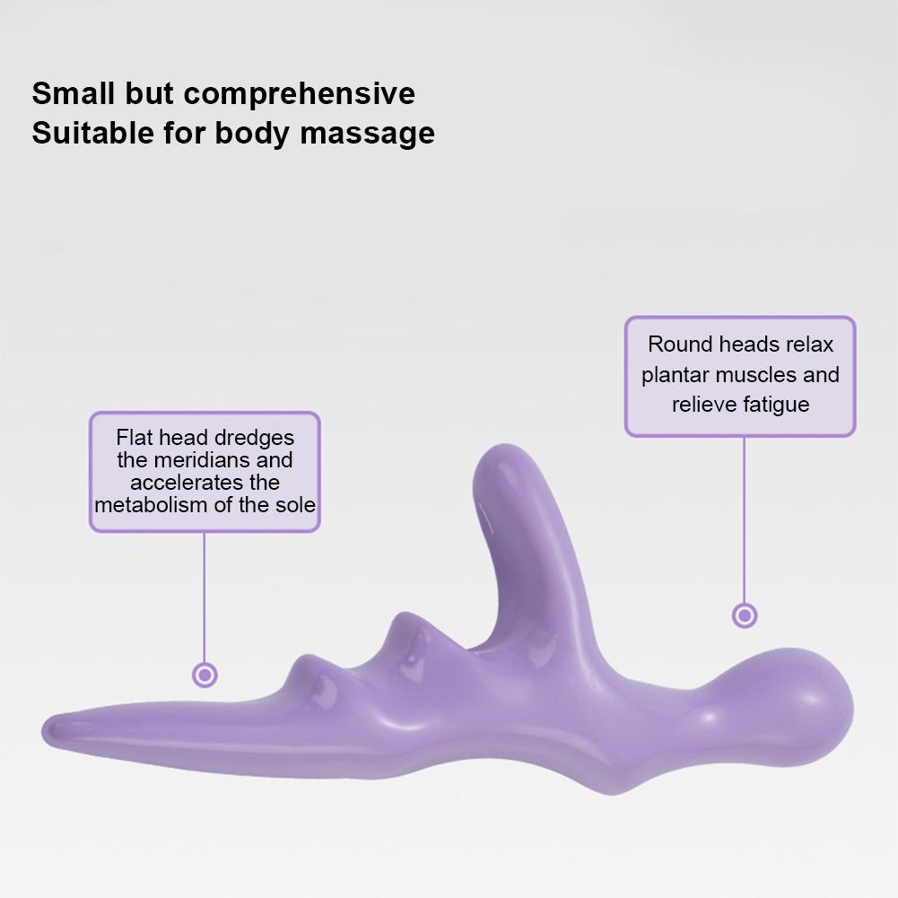 Маленький портативный акупунктурный массажер для акупунктурных точек, расслабляющий мышцы, снимающий усталость, прорабатывающий меридианы, инструмент для массажа всего тела