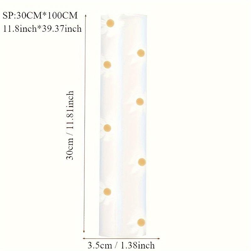 Нескользящий рулон подкладки на полку с принтом ромашек - Противоскользящий коврик для шкафа и ящика, Легко чистится для кухни, холодильника и стола, Декоративный и функциональный