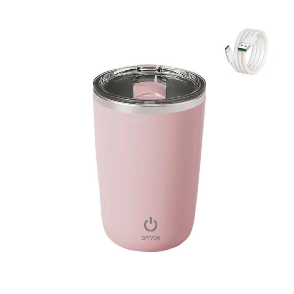 Auto Rotate Electric Mixing Cup 304 Stainless Steel Stirring Coffee Cup Kitchen