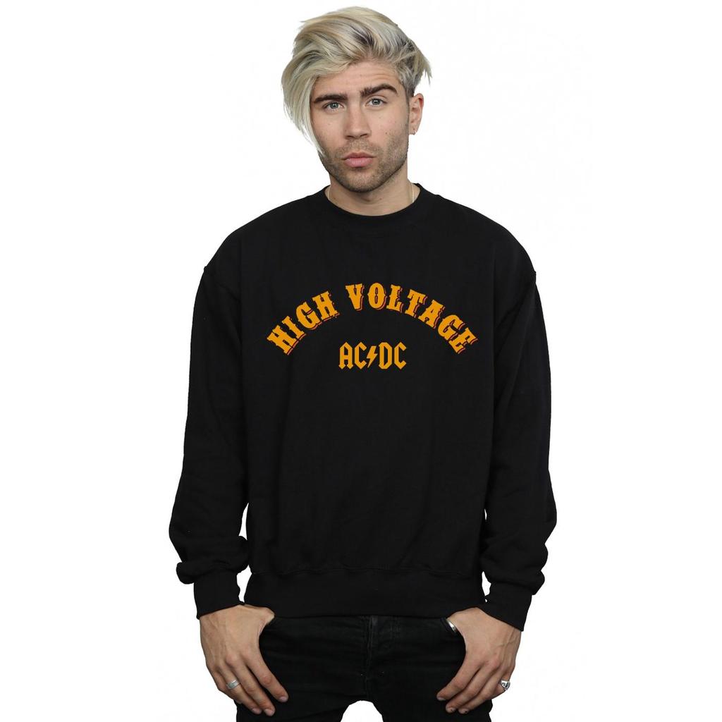 AC/DC Mens High Voltage Collegiate Sweatshirt