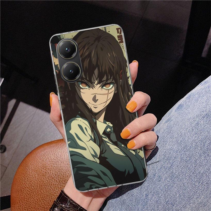 Чехол для телефона Chainsaw Man Yoru War Devil для Xiaomi Poco X7 X6 X5 Pro F7 Ultra Redmi 15C 15 13C 13 12C 12 10 10A 10C 9 9A 9C 9T