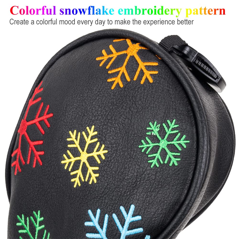 Чехол для гольфа Snow Flower, деревянный чехол для драйвера 440 куб. см, чехол 460 куб. см, чехол Utility UT, водонепроницаемый с конверсией Doug Snow Flower, комплект из 3 предметов