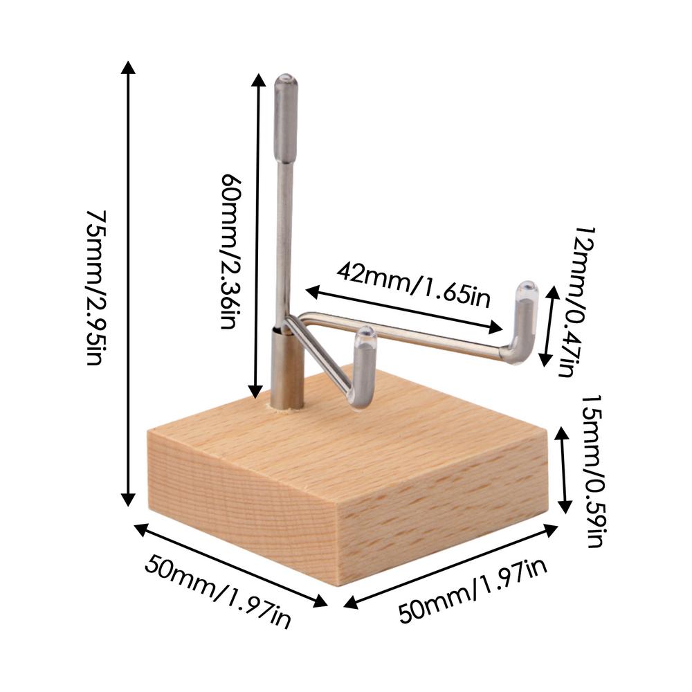 Металлическая подставка для минералов, держатель, стойка, деревянная основа для кристаллов, минералов, руд, агатов, камней для дома, офиса, выставочного зала