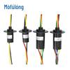High Current Electric Slip Ring: 12.5mm Fishing Reel, 2-6 Circuits, 1@30A, 2-6@30A, 3@60A.