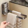 Moisture-Resistant Foldable Towel Rack Detachable Bath Towels Rack Hanger Organizer Rack  Balcony