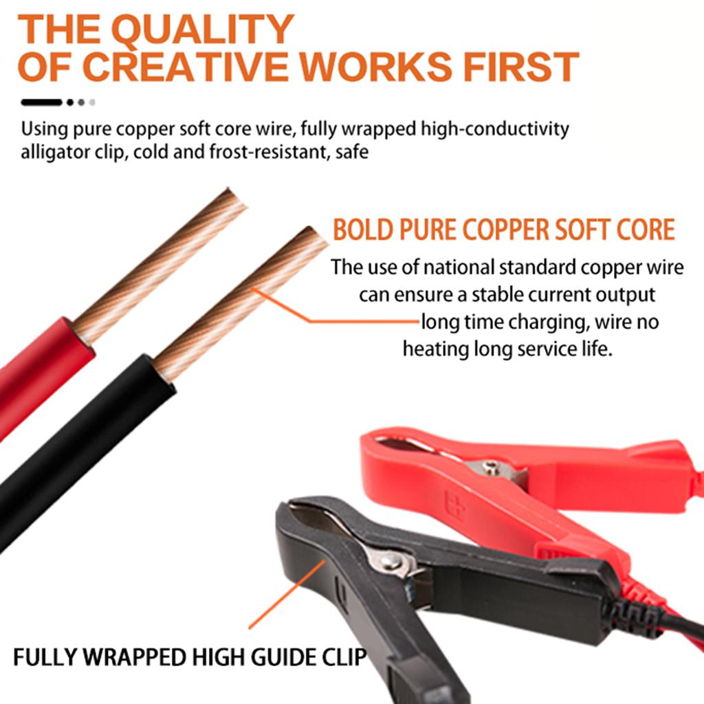 Полностью автоматическое зарядное устройство для автомобильного аккумулятора 12 В 6 А