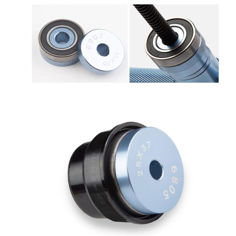 Bicycles Bearing Press Set Bearing Extractor Installation Tool Soft Tail Frame Turn Point Bearing Hub Assembly Tool