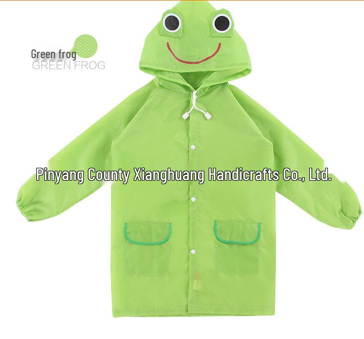 Детское пончо в японском стиле и мужской и женский мультяшный дождевик в корейском стиле - Водонепроницаемый и с защитой от УФ-лучей