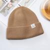 New Hat for Women In Winter Warm Knitted Hat for Students Couple Melon Skin Landlord Korean Style Fashionable Smiley Wool Hat for Men
