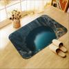 1pc 3D sinkhole lake illusion doormat natural landscape design anti slip entrance mat unique outdoor indoor floor rug g