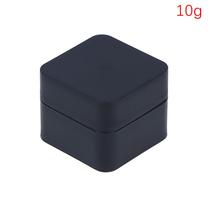 5G-50G пустые пластиковые квадратные контейнеры для косметики для дизайна ногтей баночка маленькая банка для образцов крема гель для ногтей пудра коробка лосьон для макияжа инструмент