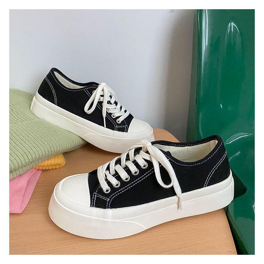 Туфли из дышащего парусинового полотна на толстой подошве, женские, лето 2024, новые универсальные, уродливые, милые, повседневные, белые туфли Zapatos De Mujer, большой размер 44