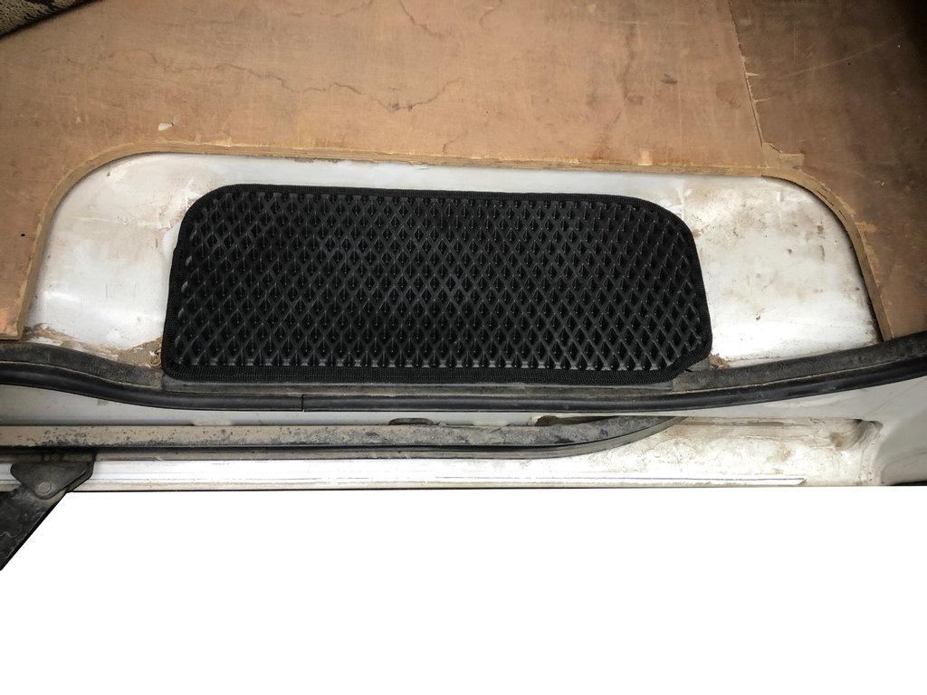 Коврики на пороги (3 шт, EVA, черные) для Renault Trafic 2001-2015 гг