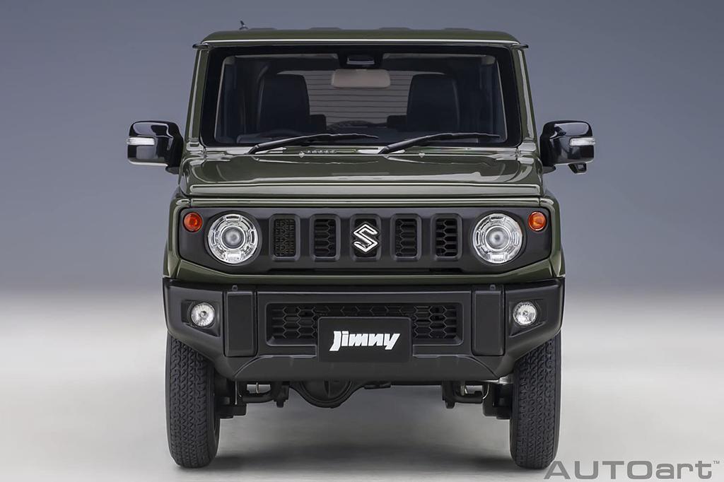 AUTOart Suzuki Jimny Мохово-зеленый Готовый продукт 78504 1/18 (JB64)