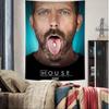 House MD TV Classic Vintage Hippie Wall Hanging Tapestries for Living Room Home Dorm Decor Kawaii Room Decor