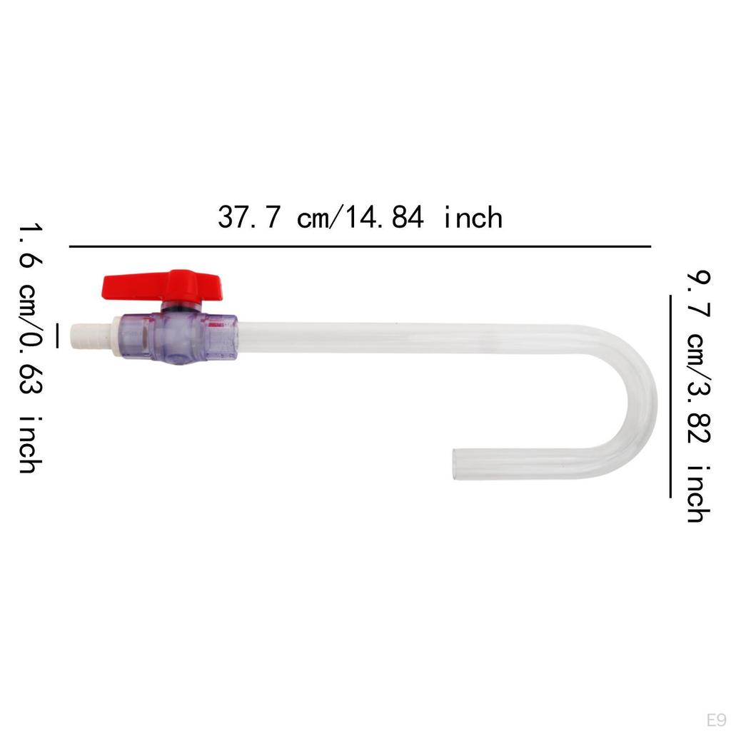 Aquarium Water Filler Auto Tube Inflow Outflow for Fish Tank Quickly