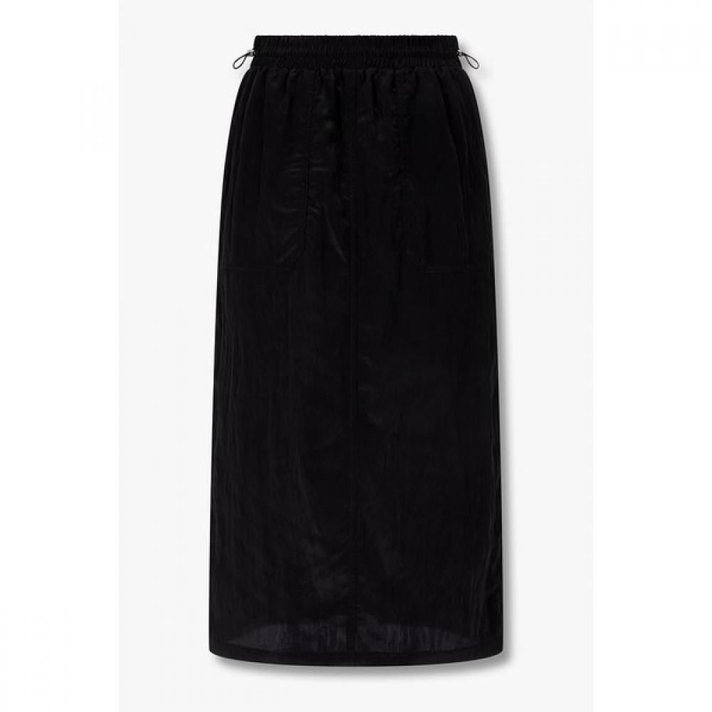Vov Glossy Satin Cargo Skirt 7156235001