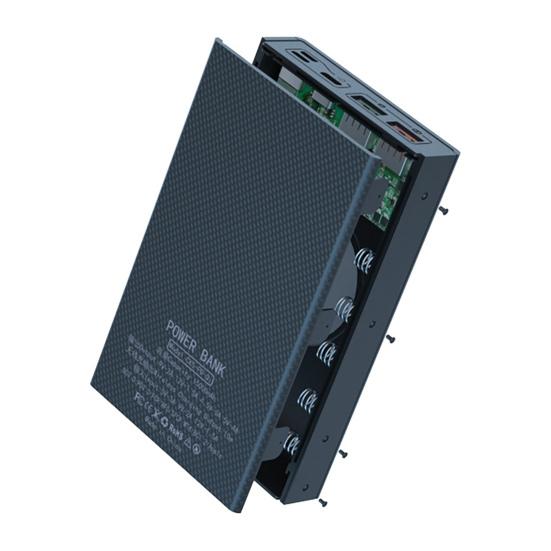 CX5 Полезный, простой в установке портативный чехол Power Bank 5x18650 QC для планшетов