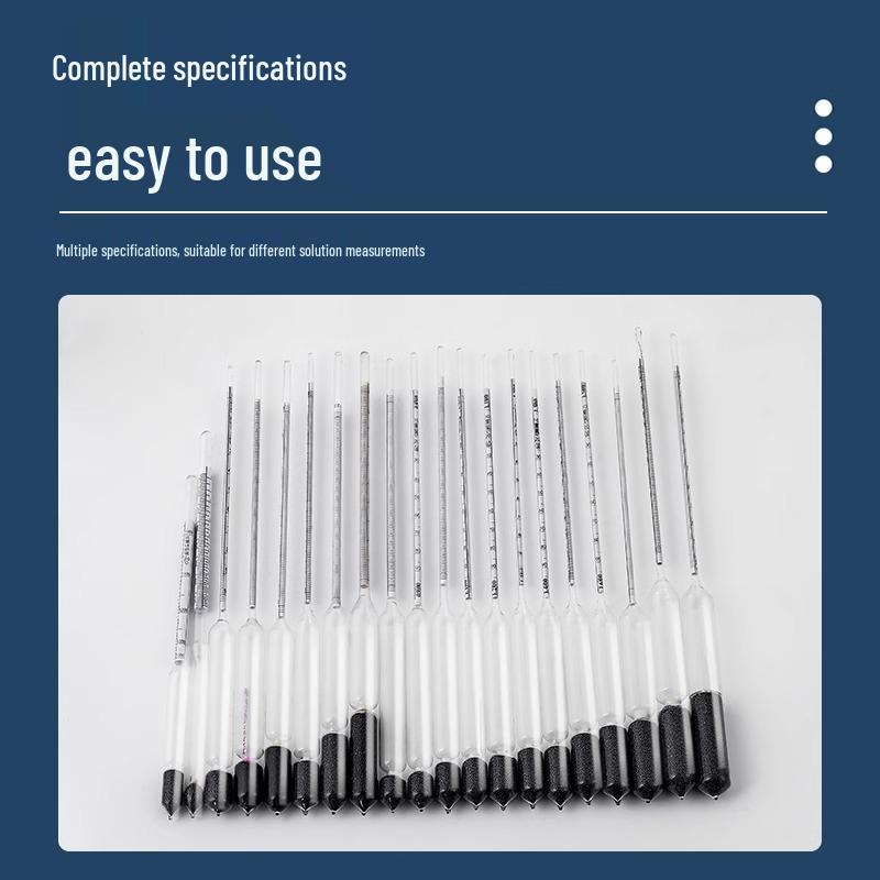 Гидрометр и солемер для измерения плотности и концентрации жидкости