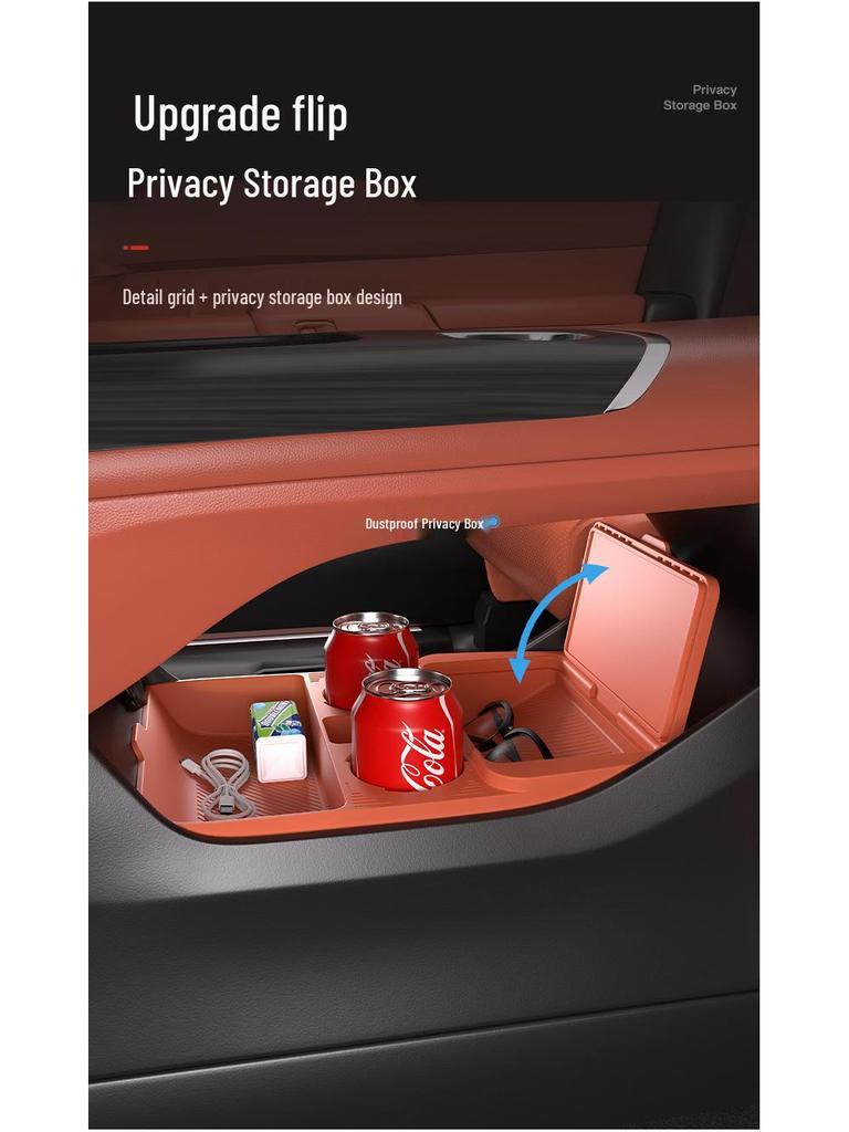 Совместимо с силиконовыми контейнерами для хранения, футлярами для очков и аксессуарами для центральной консоли для 25 моделей Changan CS75.