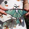 [2D Flat] 1pc Acrylic Sun Catcher with Green and Black Butterfly Design, Perfect for Home, Garden, or Nature Lover's Outdoor Decor, Butterfly Ornament