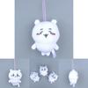 Cute Bear Plush Keychain With Soft Short Pile For Kids And Collectors