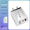 USB-адаптер для путешествий QC3.0+PD, 5В/9В/12В, стандарт EU/US, быстрая зарядка