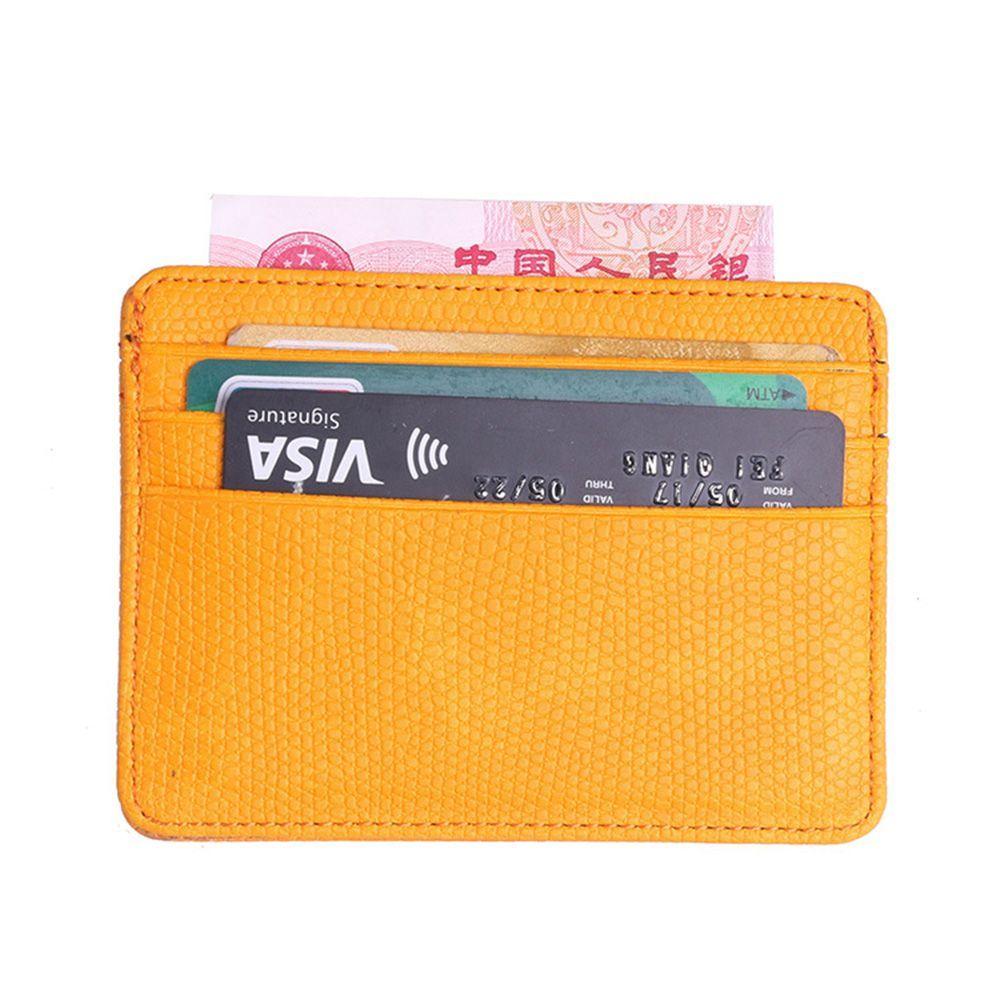 Unisex Money Pouch 4 Card Slots Wallet ID Card Case Card Holder Credit Card Holder
