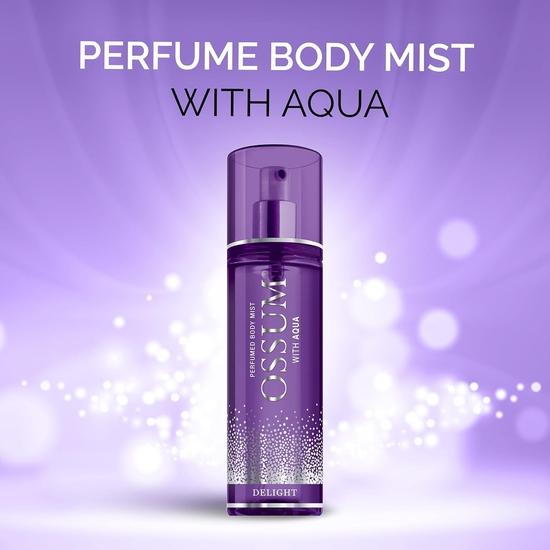 FOGG Ossum Delight, Perfume Body Mist With Aqua, Long-Lasting Freshness Spray For Women, 115Ml (Fresh)