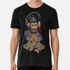 Звенящая Обезьяна с Тарелками Размер от S до 5XL Сделано в США Футболка