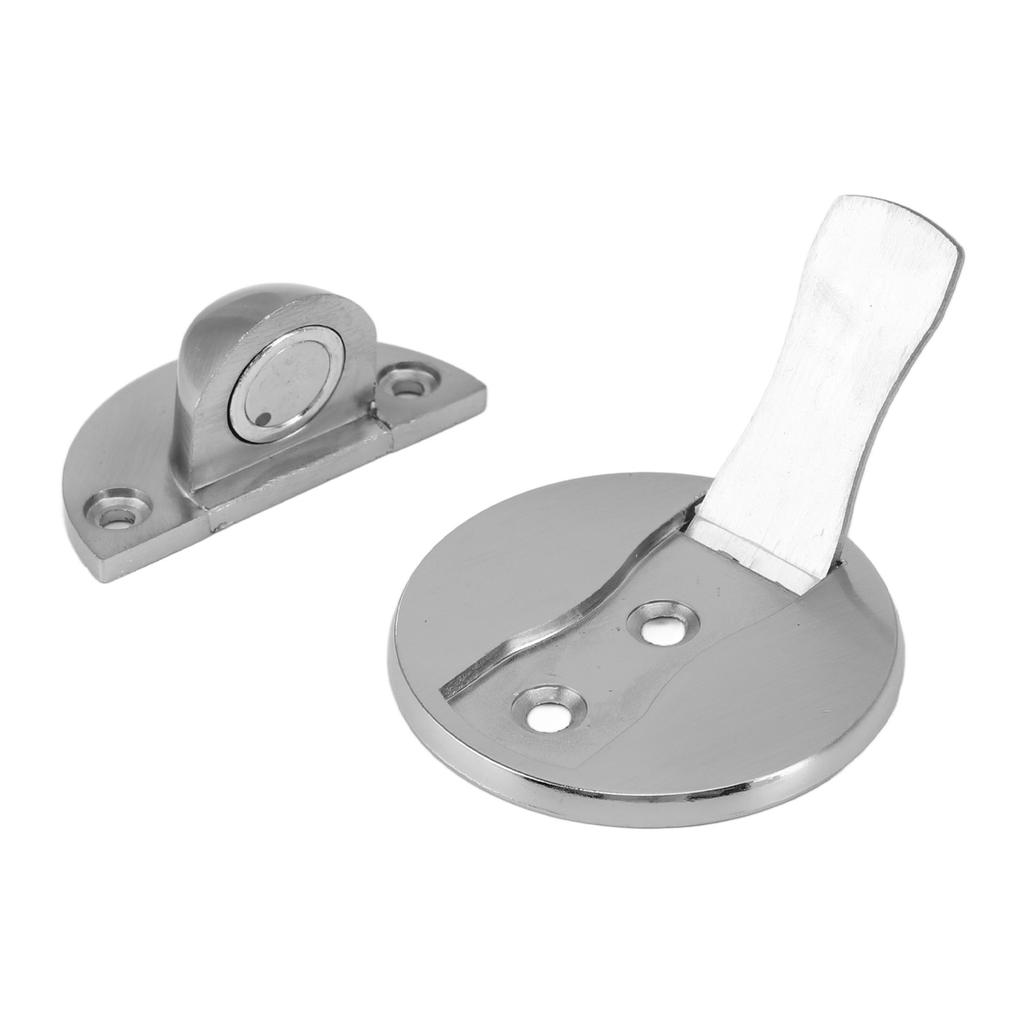 2 шт. напольный дверной стопор из цинкового сплава, устойчивый к ржавчине, сильный магнит, простой магнитный дверной стопор для спальни