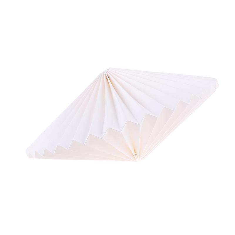 Creative Paper Lantern Shade Nordic Style Folding Pendant Light Art Shade Decorative Light Cover For Living Room Decor