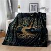 3D Tree of Life printed blanket Flannel Warm blankets Soft and comfortable blanket bed linings cubre cama Birthday Gift